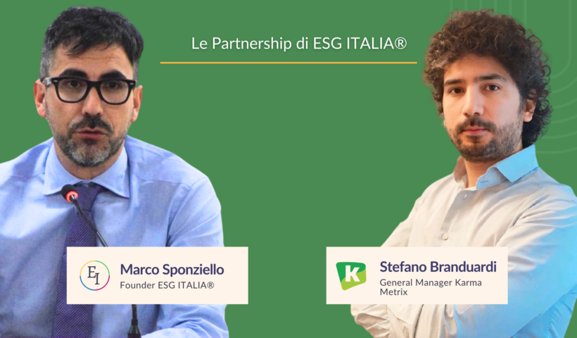 partnership ESG ITALIA - KARMA METRIX