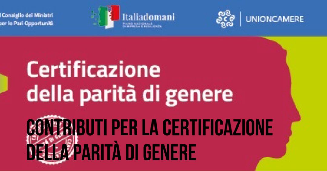 contributi parità di genere